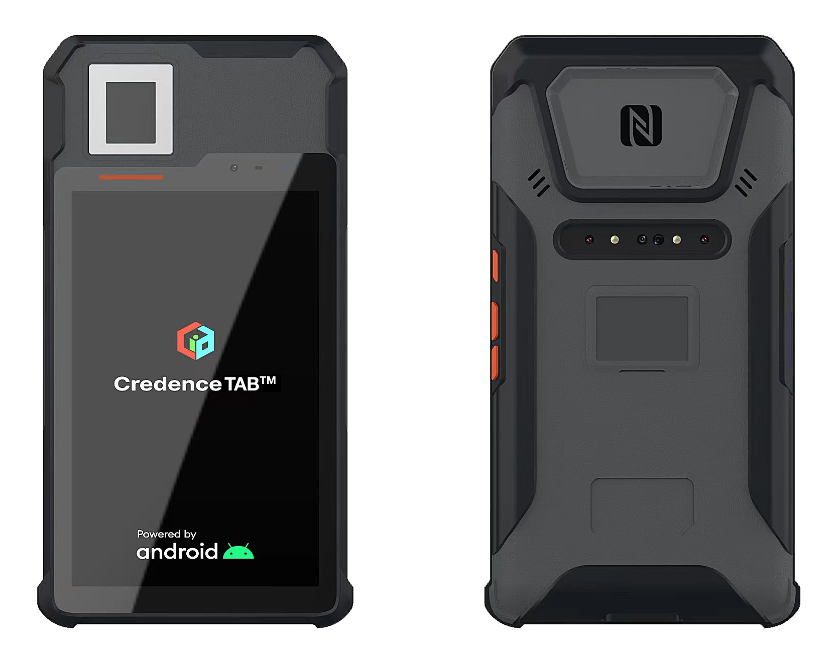 CredenceTAB4™ front and back view