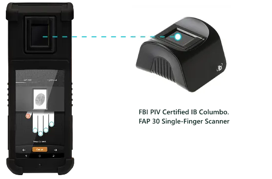 Integrated Biometrics Fingerprint Sensor Columbo