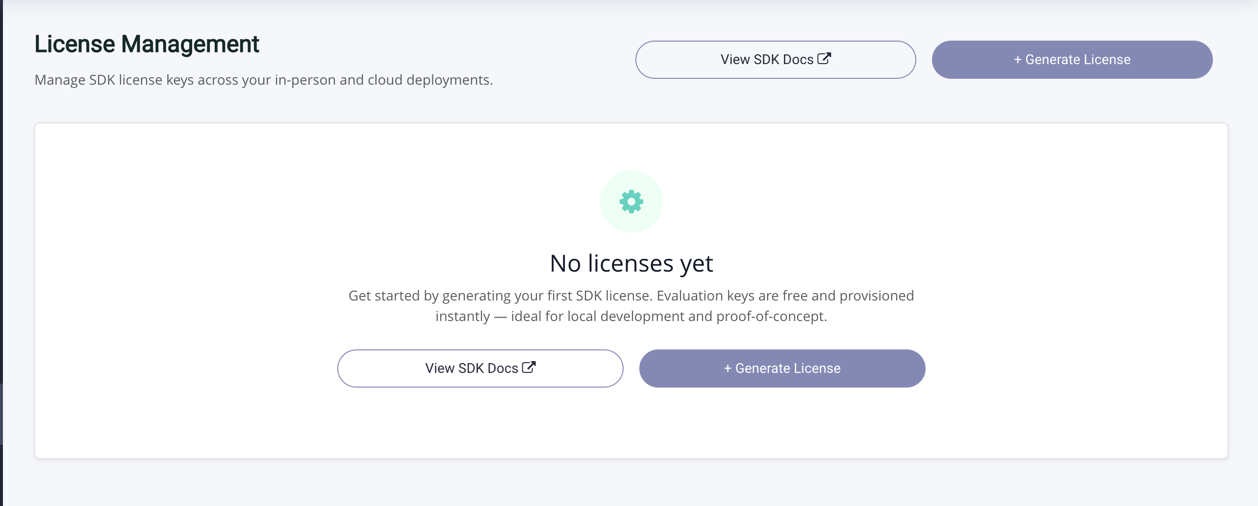 Open License Management