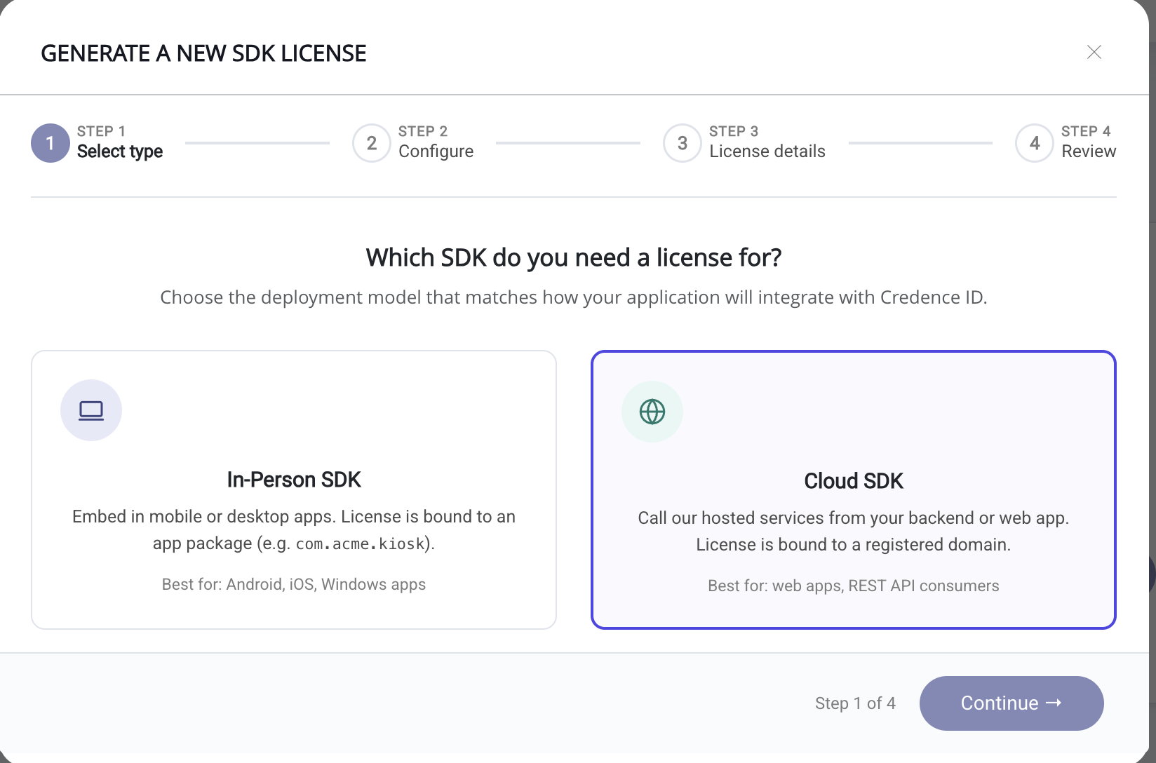 Select Cloud SDK