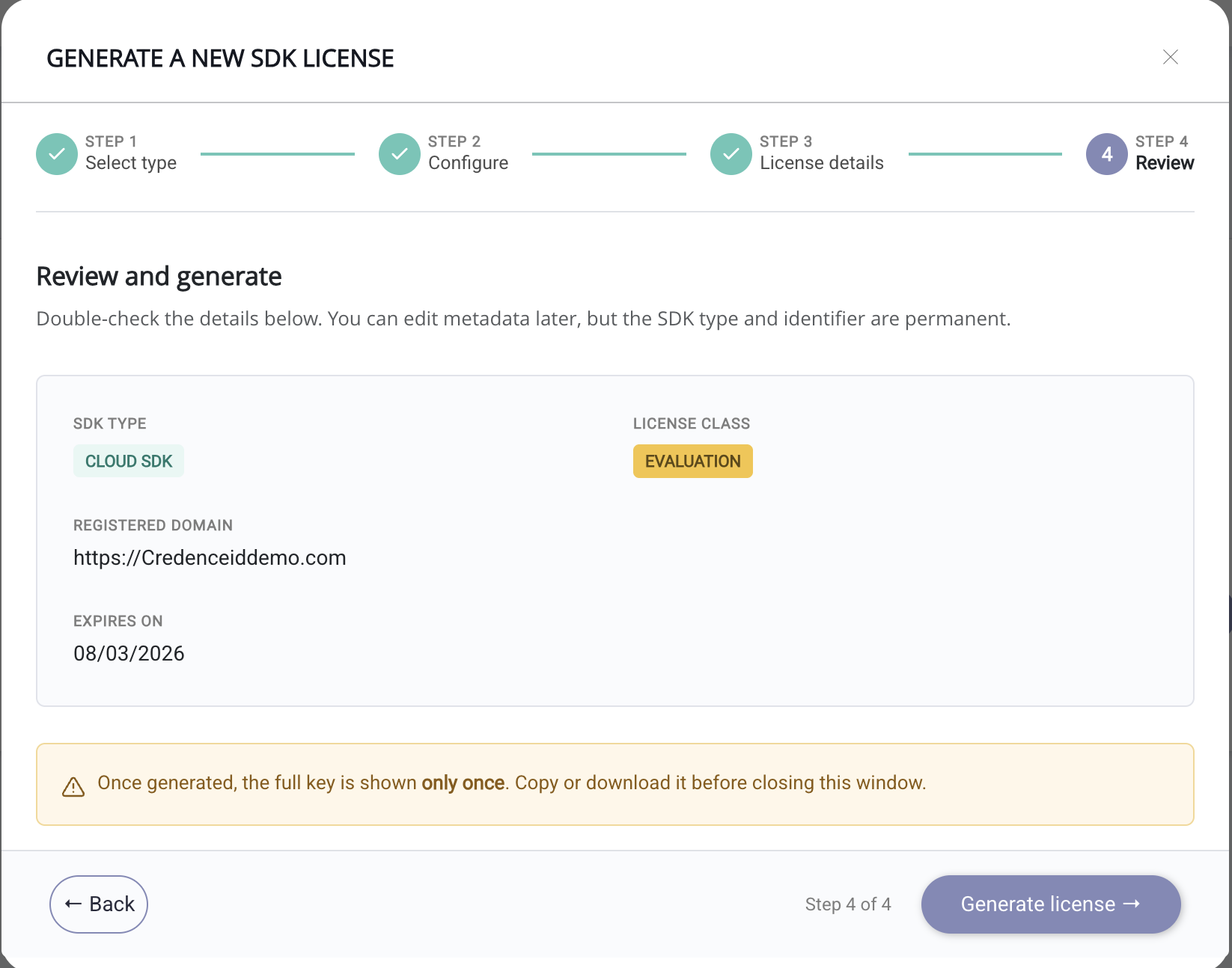 Review and generate