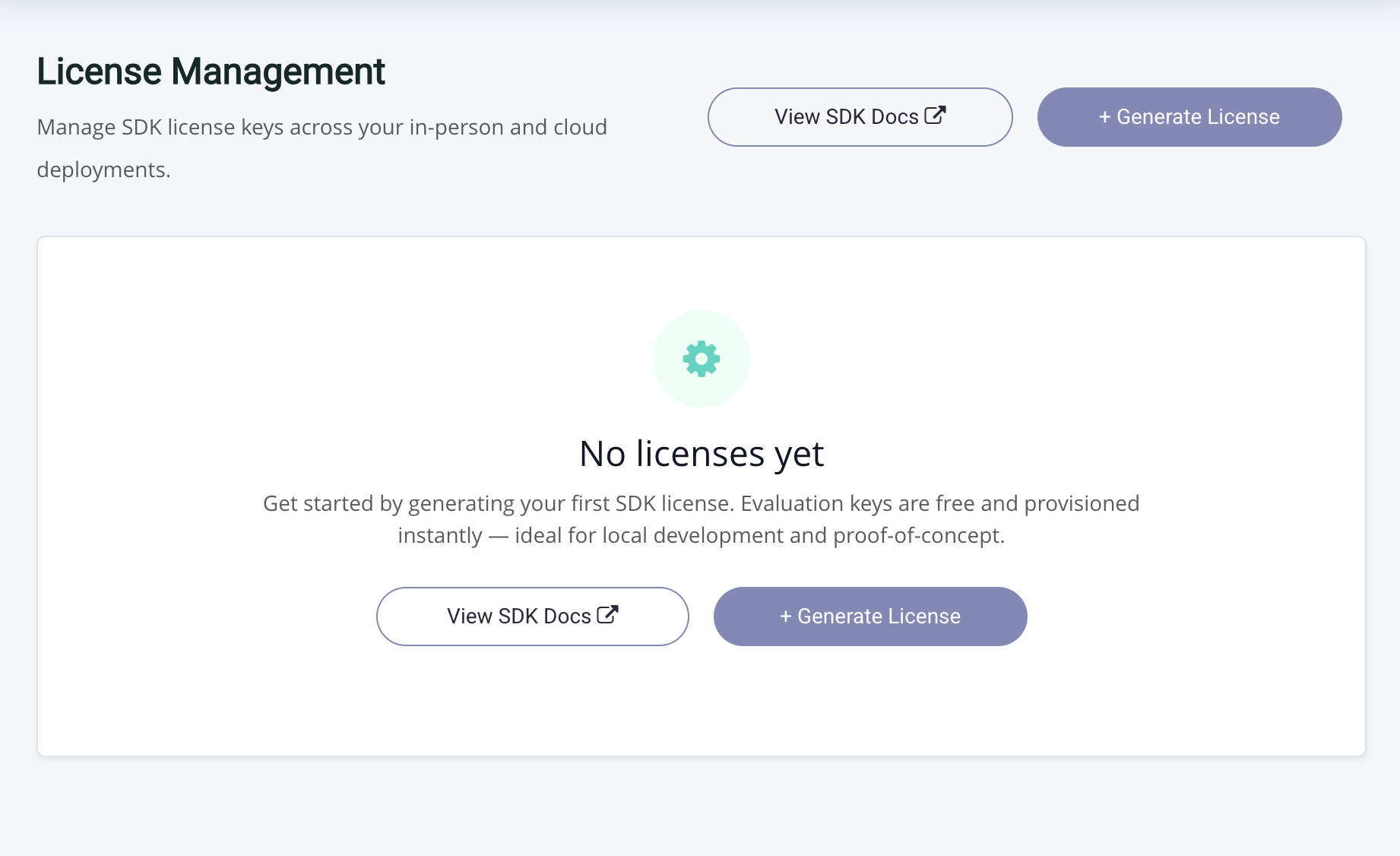 Open License Management