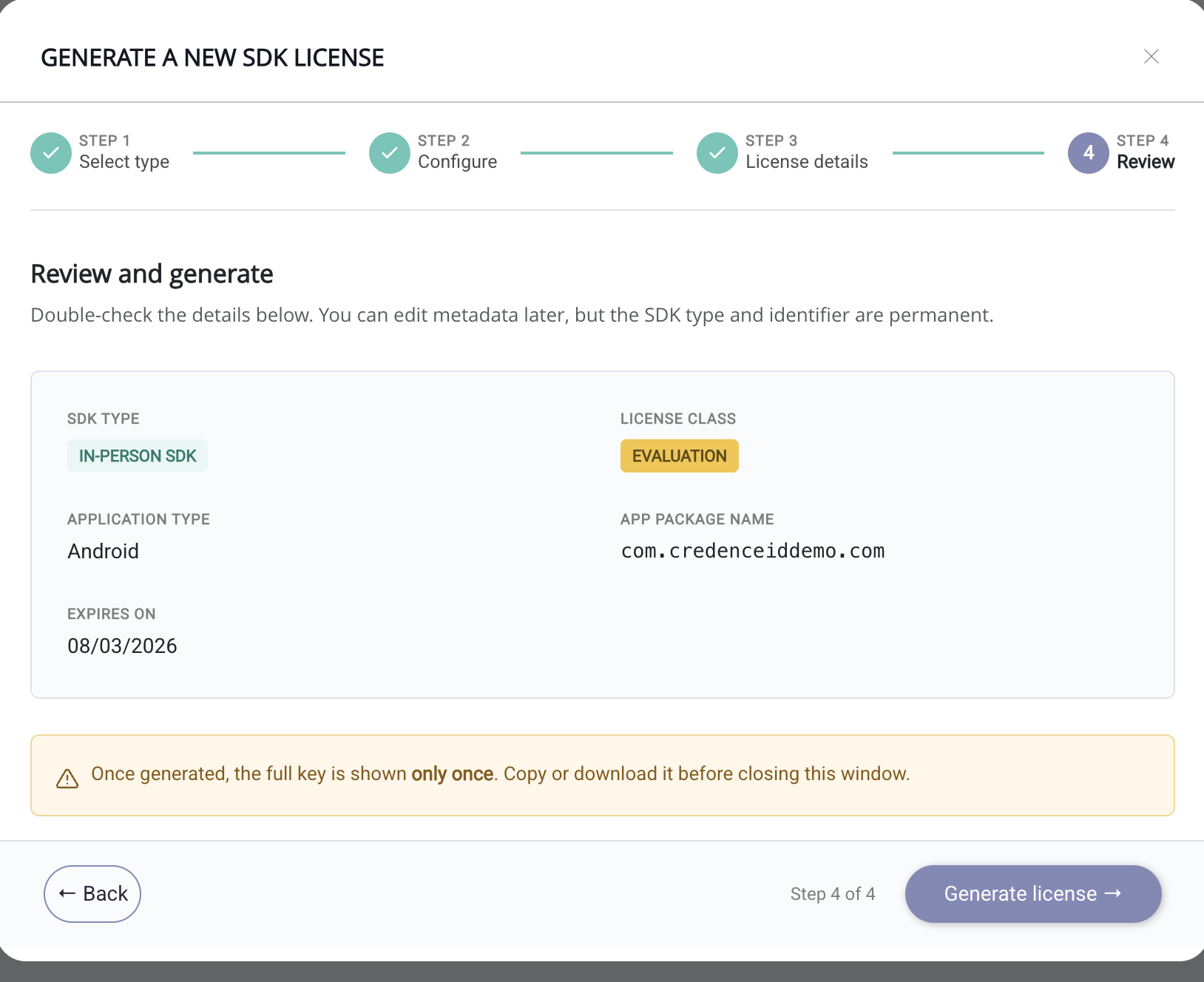 Review and generate