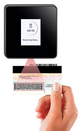 Tap2iD™ dedicated iOT device for ISO 18013-5 compliant mDL